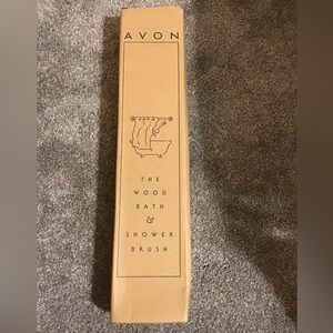 Avon wood bath brush
